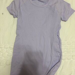 lululemon athletica Lavender Short Sleeve Tee